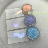 Japanese-style internet-famous nail art pearlescent powder, Aurora powder, fairy magic mirror powder, decorative items, transparent color, special ice skin powder for nail salons Item Picture